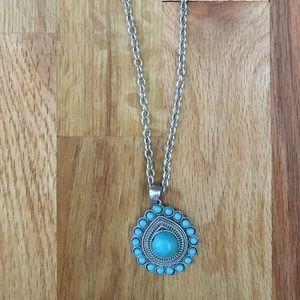 Turquoise Pendant Necklace
